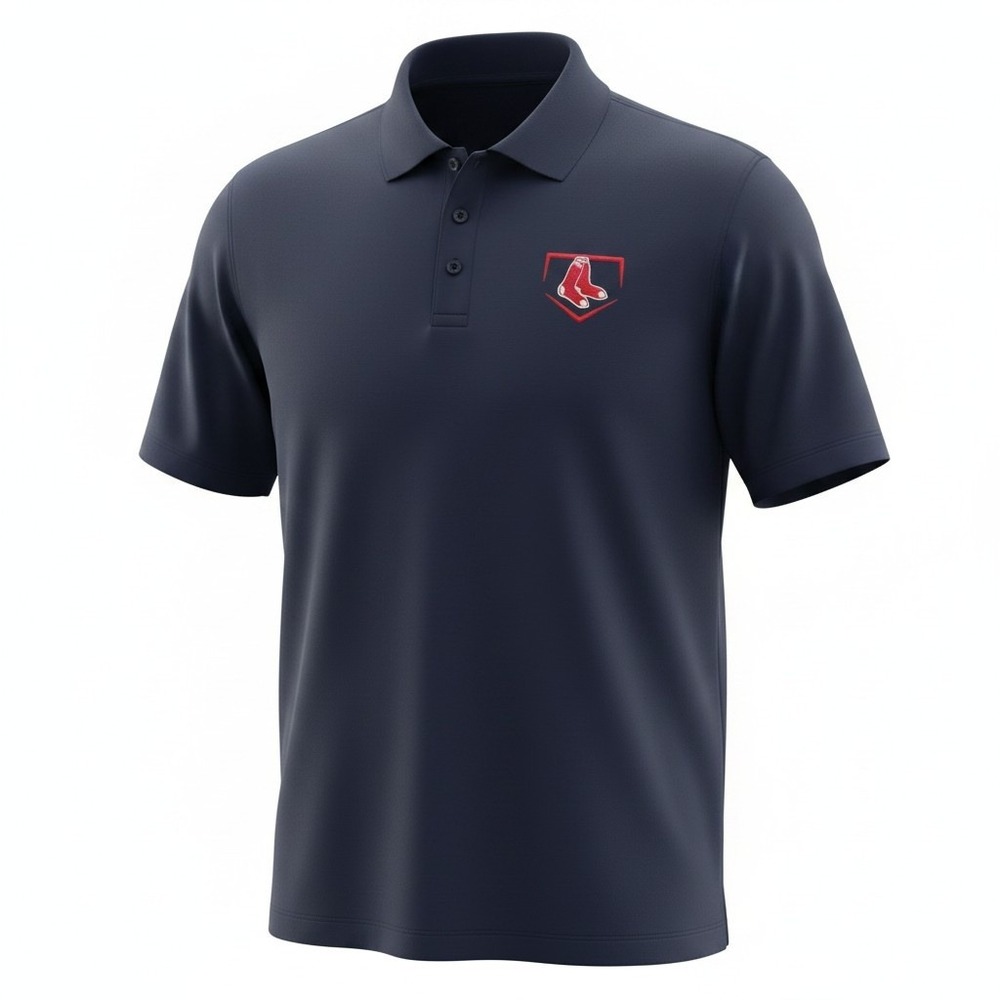 Boston Red Sox MLB Under Armour Mens Loose Heatgear Polo XL Short Sleeve